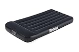 Bestway Tritech™ Luftbett, Aeroluxe, 188 x 99 x 30 cm, Single, mit integrierter Elektropumpe, Schwarz