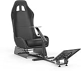 cirearoa Racing Wheel Stand mit Sitz Gaming Chair Fahrcockpit für alle G25, G27, G29, G920 Xbox, Xbox 360 Xbox One, PS4, T150RS T300RS TX Rennrad T500RS T3PAPC-Plattformen