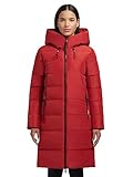 khujo Jilias 4 Damen Wintermantel Winterjacke Mantel Jacke (DE/NL/SE/PL, Alphanumerisch, S, Regular, Regular, SEP-RED)