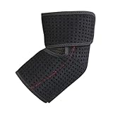 TOYANDONA Einstellbarer Atmungsaktiver Ellenbogenschützer für Outdoor sport Elastische Kompressionsbandage mit Flexiblem Schutz für Tennisarm und Fitness Komfortabel und