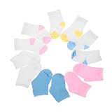 SOPOTUTU 6 Paare Puppensocken Kurzsocken aus Puppenzubehör für Doll Kleidung Leichte Wiederverwendbare Puppensocken für Ankleiden und Puppenfotografie