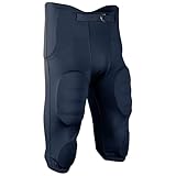 Champro Herren Terminator 3 Integrated Football Pants Fußballhose, Navy, 3XL