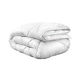 Schiesser Ganzjahresbettdecke Hygge | schadstoffgeprüft | für Allergiker geeignet | leichte Steppdecke mit Flauschiger Füllung | Sommer und Winter | 135x200cm