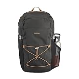 QUECHUA Arpenaz NH100 Wanderrucksack, Unisex, Laptop 38,1 cm, Handgepäck, Sport-Rucksack, 30 l, Schwarz, Schwarz , L