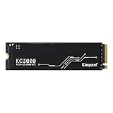 Kingston KC3000 PCIe 4.0 NVMe M.2 SSD - Hochleistungsspeicher für Desktop- und Laptop-PCs -SKC3000S/2048G, SKC3000D2048G, Schwarz, 2048GB, Festkörper-Laufwerk