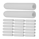 Mobestech 100 Stück Spülmaschinenschutzkappe Hutkäfig für Waschmaschine Reparaturset für Geschirrspüler Reparaturbeschichtung für Spülmaschinengestelle geschirrspüler zubehör PVC Weiß