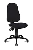 Topstar Bürostuhl Point 60 schwarz, 44D x 45W x 113H cm