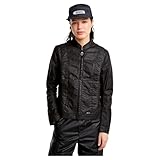 G-Star Damen Coated Overshirt, Schwarz (dk black cobler D25227-C973-B787), M