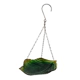Toddmomy Metall Vogel Futterspender Aufhängen Robust Wetterfest Bird Feeder Tray Hängend Für Garten Balkon Wildvögel Futterstation Aus Eisen Mit Dekorativem Design
