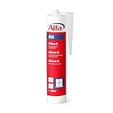 Alfa Bau-Silikon transparent 300 ml Profi-Qualität UV- & witterungsbeständig - Qualitäts-Dichtstoff - Fugendichtstoff - Sanitär