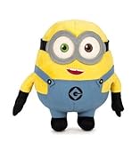 Play by Play Minions – Plüschfiguren & Kuscheltiere in 20 cm, 30 cm und 50 cm: Bob, Otto, Kevin, Stuart und Dave – Verschiedene Editionen und Größen zur Auswahl (Bob 20cm)