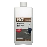 HG Laminat, Vinyl und PVC Reiniger Glanz – ein frisch duftender Laminat Glanzreiniger für alle Arten von Laminat-, Vinyl- und PVC-Böden, 1L