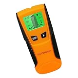 Wand Detektor Scanner | Metallsensor Ortungsgerät Mit HD Hintergrundbeleuchtetem Display,Metall Ständerfinder | Für Stromführende Wechselstrom-Leitung Rohr Bauholz Balken Rahmen Holz