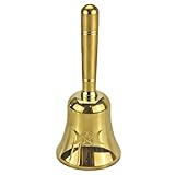 Handglocke laut Triple Moon Altar Messingglocke für Tarot -Lesungen und Restaurantservice