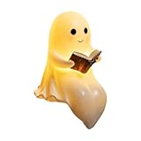 Generisch Geisterlampe, geisters Leselampe Geist Nachtlicht, Niedliche Halloween Deko LED geisters Lampe, Halloween Deko für Schlafzimmer, Wohnzimmer, Party