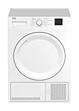 Beko DCU 8230 N b100 Kondenstrockner / 15 Programme / FlexySense - Elektronische Feuchtemessung / 8 kg Beladungskapazität / Kindersicherung / Expressprogramm