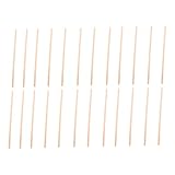 TOPBATHY 100 Stück Einweg Holz Rührstäbchen Lange Rührstäbchen für Cocktails und Getränke Praktische Mischstäbchen für Täglichen Gebrauch für Zuhause und Unterwegs