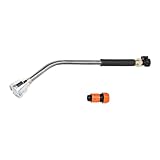 Gießstab, Gartenschlauch, Gießstab, einfach zu bedienen Druckschalter, Langdüse für Pflanzen und Rasen (60CM)