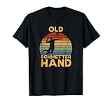 Volleyball Spieler - Old Schmetterhand Spruch T-Shirt