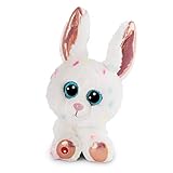 NICI Glubschis: Das Original – Glubschis Hase Spotties 15cm –Kuscheltier Hase mit großen Augen – Flauschiges Plüschtier mit großen Glitzeraugen – Schmusetier für Kuscheltierliebhaber