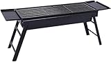 BBQ Grill Outdoor Holzkohlegrills Funktionaler Grill Home Multifunktionaler Outdoor Barbecue Grill Holzkohlegrill Leicht montierte Holzkohlegrills