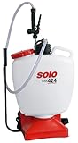 SOLO Rückenspritze 424 Nova, Kolbenpumpe 16 L Füllm, Weiss