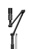 Sennheiser Profile Streaming Set mit USB-C Mikrofon, Boom Arm mit integrierter Kabelführung, 3m-USB-C-Kabel und Mikrofon-Aufbewahrungsbeutel | Schwarz (700100)