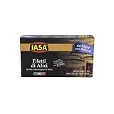 Iasa® | Sardellenfilets Olivenöl | Cetara verarbeitet in Eichenfässern verfeinerte Sardellen – 150 g Nettogewicht