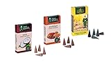 Crottendorfer Räucherkerzen Sommerdüfte der Welt 3er Set - Sommer Mischung, Cocos, Gewürzduft - Größe: M - Insgesamt 72 Stück - Made in Germany