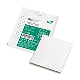 Werozell® Kompresse, steril | Verklebt nicht mit der Wunde | Extra saugstark | Beidseitig verwendbar | beschichtete Vlieskompresse | Sekret- und luftdurchlässig (1 Stück, 1, stück)