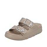 Rieker Damen Pantoletten P2180-60, Beige, 38-39 EU