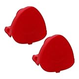 Ofenhandschuhe hitzebeständig, Silikonclips für kleine Öfen, Silikon Pinch Griffe Topflappen Fingerschutz Hitzebeständige Ofenhandschuhe, Flexible rutschfeste Küchenofen Handschuhe Topflappen für