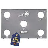 Best Sporting Torwand mit 5 Schusslöchern I Torschusswand 280 x 187 cm Passend für Fußballtore mit 300 x 205 cm I Fußball-Trainingswand I Outdoor-Tor