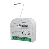 Unterputzmodule Dimmer, 1 Kanal für 230V max. 200W LED mit Taster/Schalter-Anschluss Phasenabschnitt dimmbare Lampen, Trafos & Leuchten (Mini Dimmer)