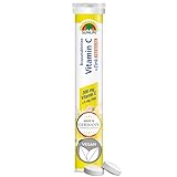 SUNLIFE Vitamin C & Zink Brausetabletten hochdosiert - 1x17 Tabletten - Brausetabletten mit Zitronen Geschmack - Nahrungsergänzungsmittel für Immunsystem - pro Tagesdosis 300 mg Vitamin C & 5 mg Zink