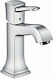 Hansgrohe 31300001 Metropol Classic Single-Hole Wasserhahn 110 mit Ablaufgarnitur, 1,2 GPM, chrome