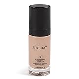 Inglot HD Perfect Coverup Foundation, Für einen langanhaltenden Effekt mit HD Pigmenten, Hypoallergen, natürliches, makelloses Aussehen, mit weißen Trüffelextrakts, 30 ml : 80