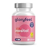 Inositol Kapseln - 2.000 mg Myo Inositol pro Tag - 200 hochdosierte Kapseln - Angereichert mit Vitamin B6 & Folsäure (Quatrefolic®) - Sorgfältig laborgeprüft