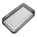 Kisangel Doppel steckdosen Wasserdichter Schutzabdeckung für Badezimmer und Küche Selbstklebende Steckdosenbox Spritzwasserfester Wandsteckdosenschutz für Innenbereiche