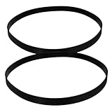 Amosfun 2 Stück Sägerad Gummiriemen Bandsäge Gummireifen Band Holzbearbeitung Ersatzteile Bandsäge Gummiring Gummiband Sägereifen Gummiband Sägerad Reifen Schwarz