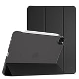 ProCase Hülle für iPad Air 13 Zoll M2 2024 /iPad Pro 12.9 Zoll (6/5/4/3 Gen) Dreifach Schutzhülle, Ultra Dünn Smart Case Cover für 13' iPad Air (M2) 2024/ iPad Pro 12,9 2022/2021/2020/2018 -Schwarz