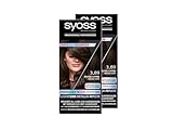 SYOSS Color Coloration Metallic Collection 3–89 Bronze Coffee (2x 115 ml) permanente Coloration für leuchtende Metallic-Reflexe, für bis zu 100% Grauhaarabdeckung und bis zu 10 Wochen Farbintensität