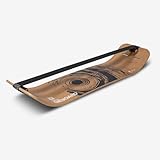 GIBBON Giboard-Set - Active Black | Innovatives 106cm Balance Board | Gleichgewichtstrainer | Interaktives Training mit App | Für zu Hause & unterwegs | Ideal für Tricks & Workouts | Inkl. Slackline