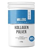 100% reines Kollagen Hydrolysat I Premium Proteinpulver I Collagen Protein Pulver I Millers Alpha-Gel 530 g I Ohne Zusatzstoffe I in Deutschland hergestellt