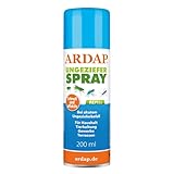 ARDAP Repell Ungezieferspray 200ml - Insektenspray bei akutem Ungezieferbefall - Abwehrend bei Insektenbefall - Insektenspray Wohnung - Schädlingsfrei - Wirkt schnell & effektiv (PT19)