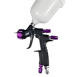 UMOBXKIFN 1 stück 9200 Hohe Zerstäubung 1,3mm Sprühfarbe Automobil Blech Möbel Farbe Spray Lack(Green)