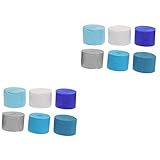 HOMSFOU 1 Satz Krepppapier Pfauenblau Multifunktionale Geburtstagsstreamer Für Feiern Bastelprojekte Und Diy Dekorationen 6rollen