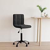 Xichuzi Bürostuhl Drehbar, Office Chair, Schreibtisch Stuhl, Büro Stuhl, Computerstuhl, Möbel Für Arbeitszimmer, Chefsessel, Schwarz Samt