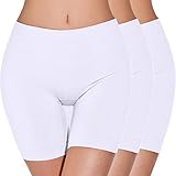 Yuson Girl Damen Miederpants Anti-Chafing Anti-Rutsch Leggings, Unterhose Unter Rock Kurz Hose, Miederslip Shorts Sicherheit Panty Lace Leggings Kurze Tight