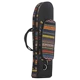 UTHCLO Tragbare Trompetentasche aus Oxford Gewebe Kleiner Trompetenbehälter mit Schultergurt Leichte Musikinstrumententasche für Trompetentransport